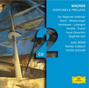 Bamberger Symphoniker, Berliner Philharmoniker, Karl Böhm, Otto Gerdes, Eugen Jochum, Herbert von Karajan, Rafael Kubelik, Wiener Philharmoniker: Wagner: Overtures And Preludes - CD