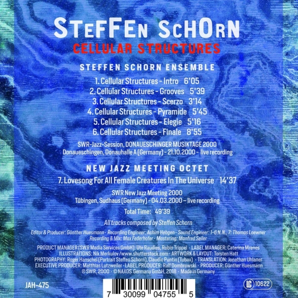 Steffen Schorn: Cellular Structures - CD Foto #2