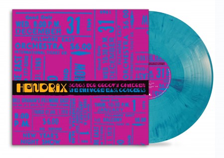 Jimi Hendrix: Songs For Groovy Children: The Fillmore East Concerts (Blue & Violet Swirl Vinyl - RSD2024) - Plak