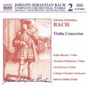 Kolja Blacher: Bach, J.S.: Violin Concertos, Bwv 1041-1043 and Bwv 1052 - CD