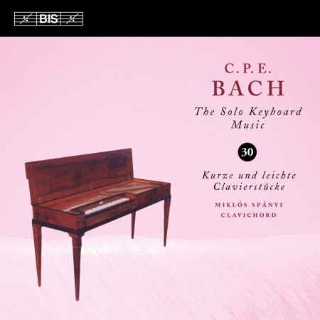 Miklós Spányi: C.P.E. Bach: Solo Keyboard Music, Vol. 30 - CD