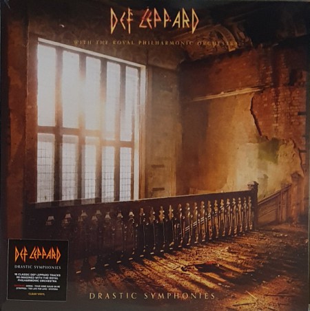 Def Leppard: Drastic Symphonies (Clear Vinyl) - Plak