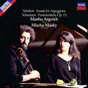 Mischa Maisky, Martha Argerich: Schubert: Sonata for Arpeggione, Schumann: Fantasies - Plak