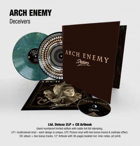 Arch Enemy: Deceivers  (Limited Deluxe Edition) - Plak