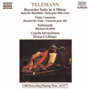 Capella Istropolitana: Telemann: Recorder Suite in A minor - Viola Concerto - Tafelmusik: 2 Concerti - CD
