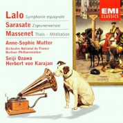 Anne-Sophie Mutter, Orchestre National de France, Seiji Ozawa, Berliner Philharmoniker, Herbert von Karajan: Lalo/ Sarasate/ Massenet: Symphonie Espagnole/ Zigeunerweisen/ Thais - Meditation - CD
