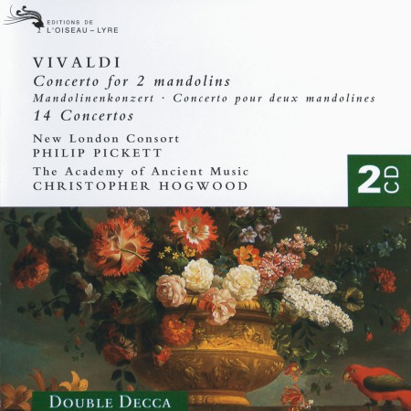 Christopher Hogwood, New London Consort, Philip Pickett, The Academy of Ancient Music: Vivaldi: Concerto For 2 Mandolins - CD