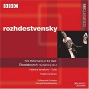 Gennadi Roshdestvensky, Philharmonia Orchestra: Shostakovich: Symphony No. 4 - CD