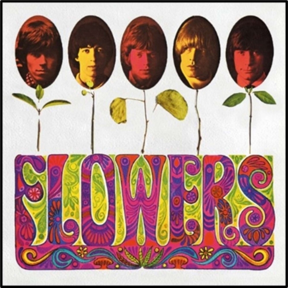 Rolling Stones: Flowers - Plak Foto #1
