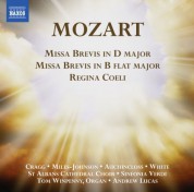 Andrew Lucas, Sinfonia Verdi, St Albans Cathedral Choirs: Mozart: Missa Brevis - Regina Coeli - CD