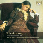 Derek Han, St. Petersburg Philharmonic Orchestra, Paul Freeman: Tchaikovsky: Piano Concertos Nos. 1 & 2 - CD