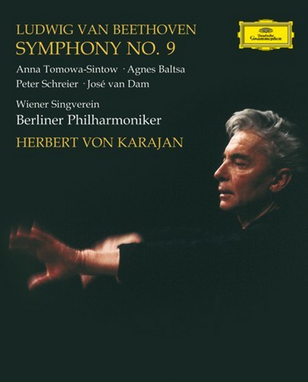 Agnes Baltsa, Berliner Philharmoniker, Herbert von Karajan, Peter Schreier, Anna Tomowa-Sintow, José van Dam, Wiener Singverein: Beethoven: Symphonie No. 9 / Karajan 1976 - BluRay Audio