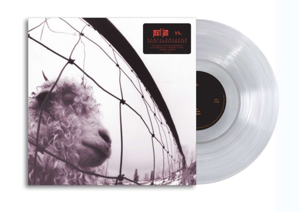 Pearl Jam: Vs. (30th Anniversary - Limited Indie Edition - Clear Vinyl) - Plak Foto #1