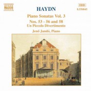 Haydn: Piano Sonatas Nos. 53-56 and 58 / Un Piccolo Divertimento - CD