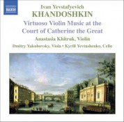 Khandoshkin: 3 Violin Sonatas, Op. 3 / 6 Russian Songs - CD