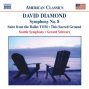 Diamond: Tom Suite / Symphony No. 8 / This Sacred Ground - CD