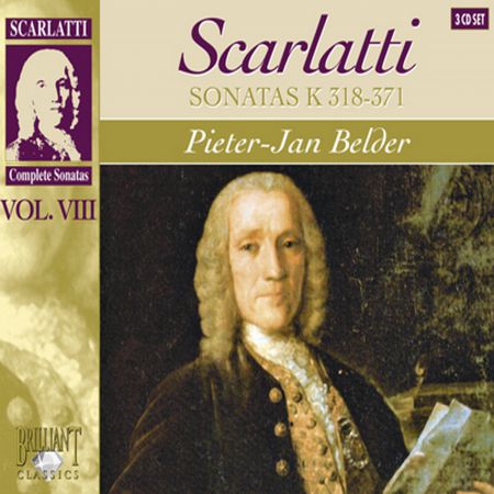 Pieter-Jan Belder: D. Scarlatti: Complete Sonatas, Vol. VIII (Sonatas Kk. 318-371) - CD