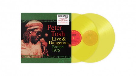 Peter Tosh: Live & Dangerous: Boston 1976 (RSD 2023 - Translucent Yellow Vinyl) - Plak