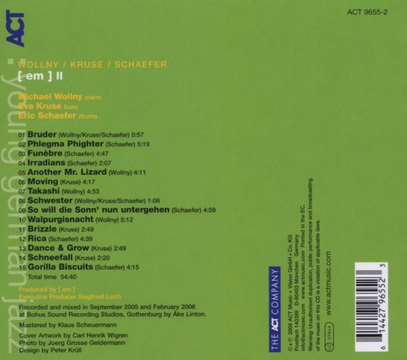Michael Wollny's [em]: [em] II - CD Foto #2