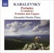 Kabalevsky, D.: Preludes (Complete) / 6 Preludes and Fugues, Op. 61 - CD