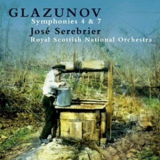 Royal Scottish National Orchestra, José Serebrier: Glazunov: Symphonies No.4 & 7 - CD