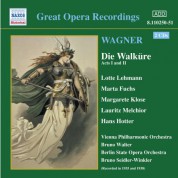 Wagner, R.: Walkure (Die), Acts I and Ii (Ring Cycle 2) (Bruno Walter) (1938) - CD