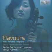 Amber Docters van Leeuwen, Taisiya Pushkar: Flavours: Music for Cello and Piano - CD