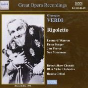 Leonard Warren, Erna Berger: Guiseppe Verdi: Rigoletto - CD