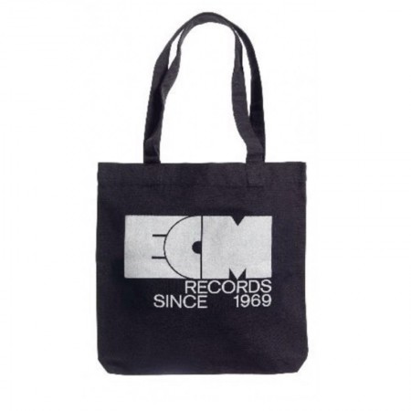ECM Tote Bag "Old School Logo" Black - Plak Çantası