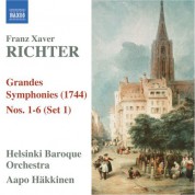 Aapo Häkkinen: Richter, F.X.: Grandes Symphonies (1744), Nos. 1-6 (Set 1) - CD