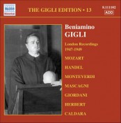 Beniamino Gigli: Gigli, Beniamino: Gigli Edition, Vol. 13: London Recordings (1947-1949) - CD