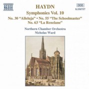 Haydn: Symphonies, Vol. 10 (Nos. 30, 55, 63) - CD
