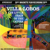 Eugene Goossens, London Symphony Orchestra: Villa-Lobos, Ginastera: The Little Train Of The Caipira, Estancia, Panambi (200 g - 45 RPM) - Plak