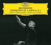 Berliner Philharmoniker, Herbert von Karajan: Beethoven: Symphonien No. 3+4 - CD