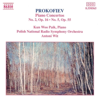 Sergey Sergeyevich Prokofiev, Kun Woo Paik, Polish National Radio Symphony Orchestra, Antoni Wit: Prokofiev: Piano Concertos Nos. 2 and 5 - CD