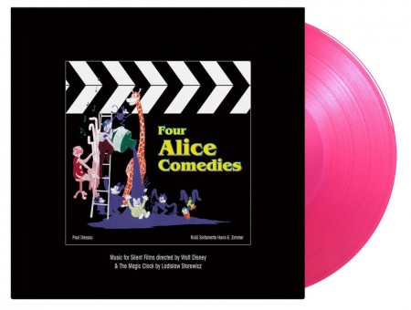Çeşitli Sanatçılar: Four Alice Comedies (Limited Numbered 25th Anniversary Edition - Translucent Pink Vinyl) - Plak