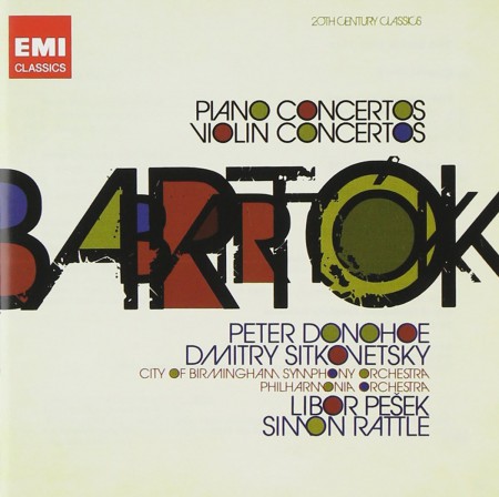 Béla Bartók: Bartók: Piano Concertos & Violin Concertos - CD