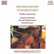 Takako Nishizaki: Mendelssohn: Violin Concerto in E Minor / Tchaikovsky: Violin Concerto in D Major - CD