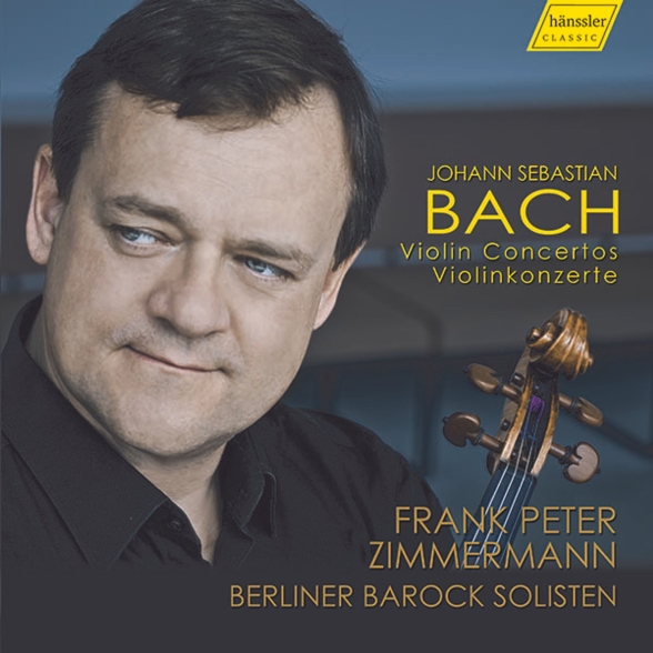 Frank Peter Zimmermann, Berliner Barock Solisten: Bach: Violin Concertos - Plak Foto #1