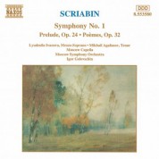 Scriabin: Symphony No. 1 / Reverie, Op. 24 / 2 Poems, Op. 32 - CD