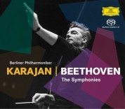 Berliner Philharmoniker, Walter Berry, Herbert von Karajan, Gundula Janowitz, Waldemar Kmentt, Hilde Rössel-Majdan, Wiener Singverein: Beethoven: 9 Symphonies - Karajan (1963 Sacd) - SACD