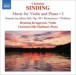 Sinding, C.: Violin and Piano Music, Vol. 2 - CD