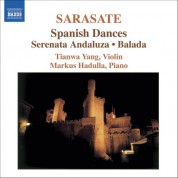 Tianwa Yang: Sarasate: Violin and Piano Music, Vol. 1 - CD