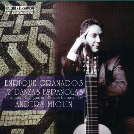 Anders Miolin: Granados: 12 Danzas españolas for Guitar - CD
