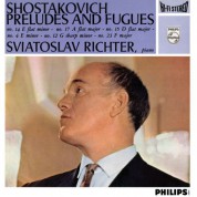 Sviatoslav Richter: Shostakovich: 6 Preludes & Fugues from Op.87 - Plak