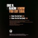 I Know You Got Soul - Single Plak