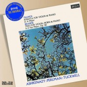 Barry Tuckwell, Itzhak Perlman, Vladimir Ashkenazy: Brahms/ Franck: Chamber Music for Violin French Horn and Piano - CD