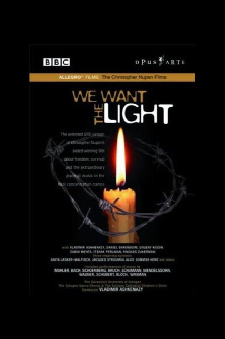 Vladimir Ashkenazy, Daniel Barenboim, Evgeny Kissin, Itzhak Perlman, Zubin Mehta: We Want The Light, The Extended Dvd Version - DVD