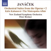 Peter Breiner: Janacek, L.: Operatic Orchestral Suites, Vol. 2  - Kat'A Kabanova / The Makropulos Affair - CD