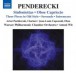 Penderecki: Sinfoniettas - Oboe Capriccio - CD